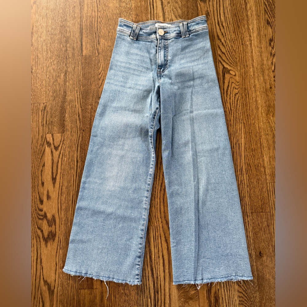Girls Zara Marine Blue Jeans